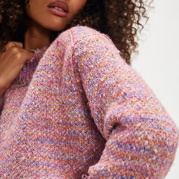 Cotton Candy Pullover In Azalea Jewel Combo - Picture 9 of 9